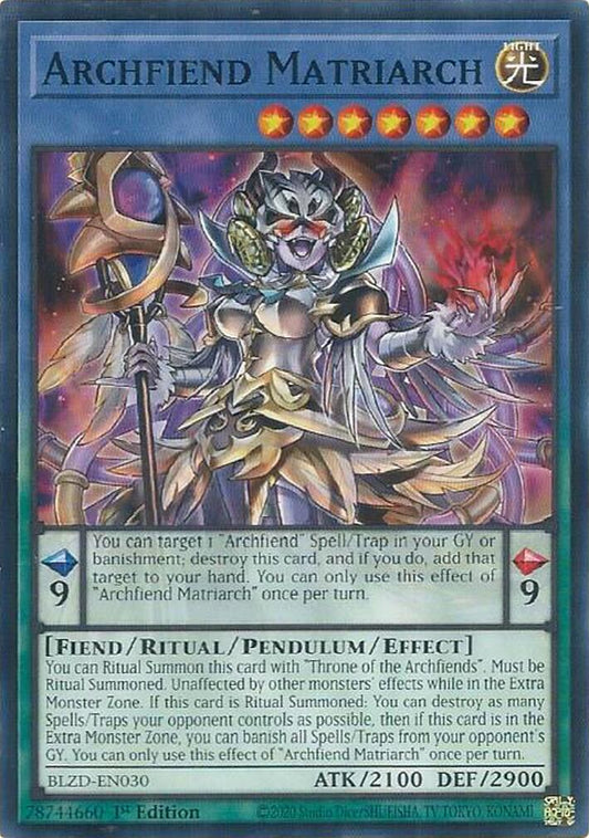 BLZD-EN030 - Archfiend Matriarch