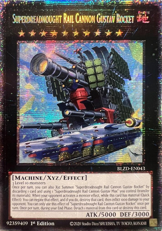 BLZD-EN043 - Superdreadnought Rail Cannon Gustav Rocket