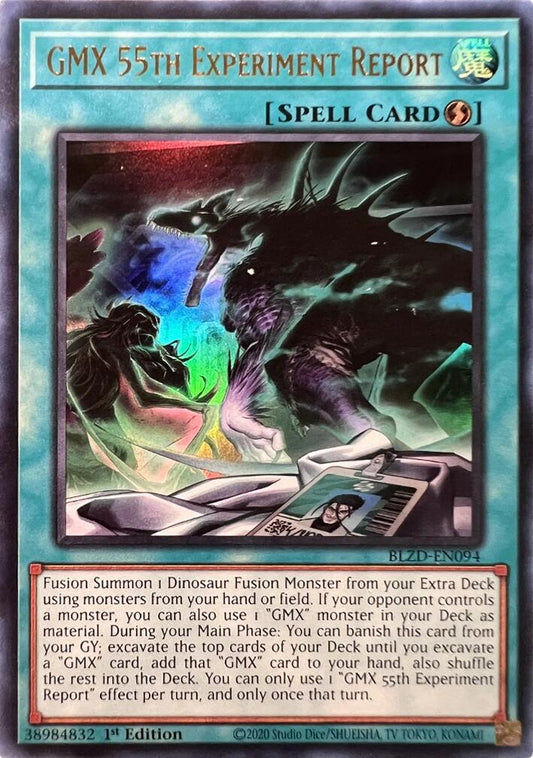 BLZD-EN094 - GMX 55th Experiment Report