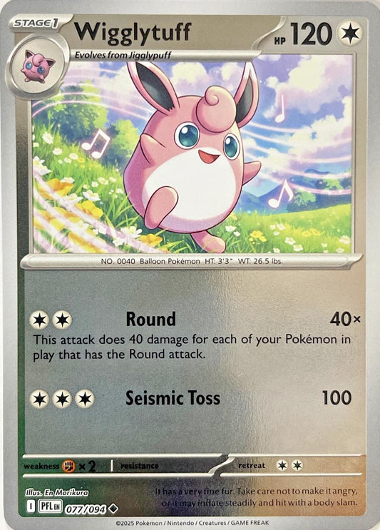 Phantasmal Flames - 077/094 - Wigglytuff - Reverse Holo