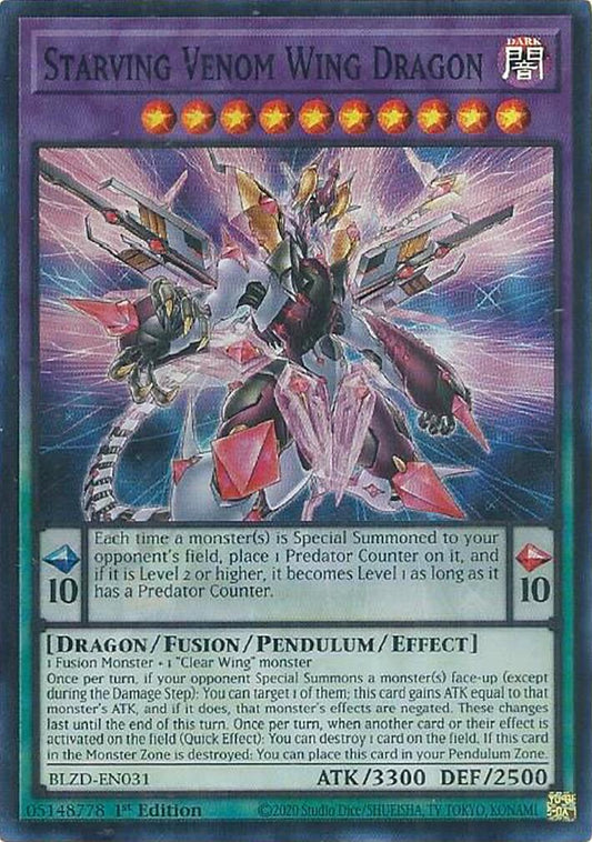 BLZD-EN031 - Starving Venom Wing Dragon