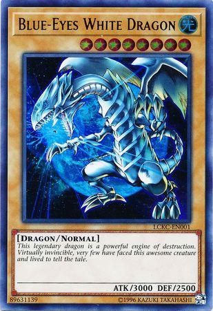 LCKC-EN001 - Blue-Eyes White Dragon - Art 2