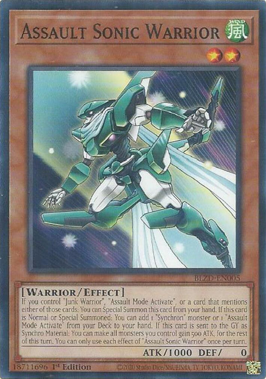 BLZD-EN005 - Assault Sonic Warrior
