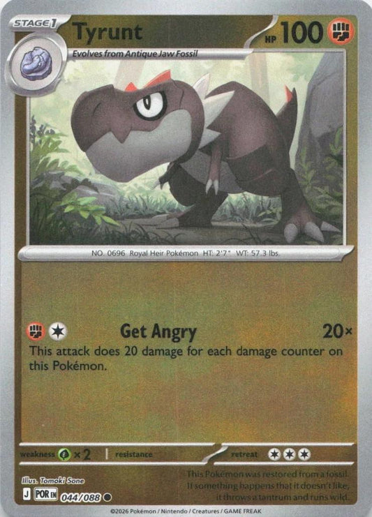 Perfect Order - 044/088 - Tyrunt - Reverse Holo