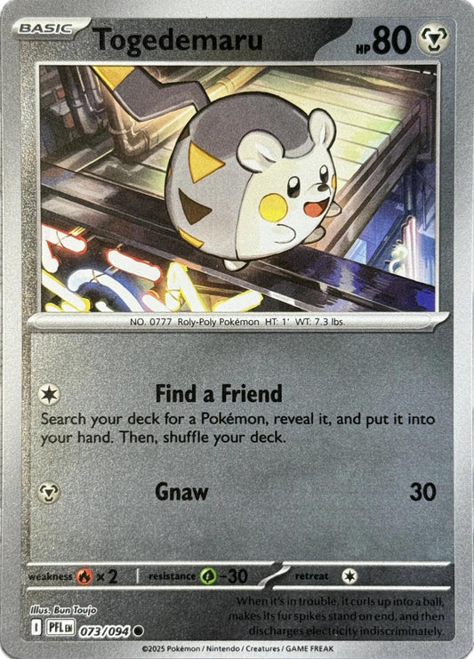 Phantasmal Flames - 073/094 - Togedemaru - Reverse Holo