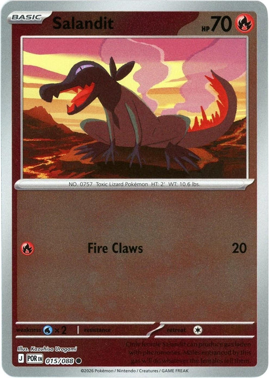Perfect Order - 015/088 - Salandit - Reverse Holo