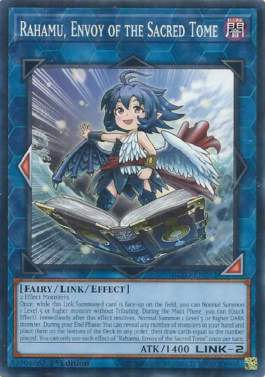 BLZD-EN051 - Rahamu, Envoy of the Sacred Tome