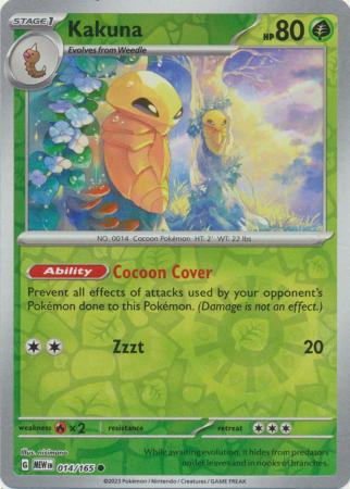 151 - 014/165 - Kakuna - Reverse Holo