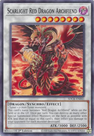 SDCK-EN041 - Scarlight Red Dragon Archfiend