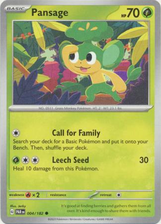Paradox Rift - 004/182 - Pansage