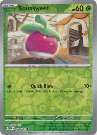 Paradox Rift - 008/182 - Bounsweet - Reverse Holo