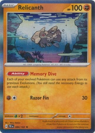 Temporal Forces - 084/162 - Relicanth - Holo