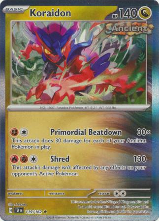 Temporal Forces - 119/162 - Koraidon - Holo