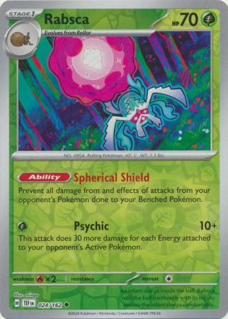 Temporal Forces - 024/162 - Rabsca - Reverse Holo