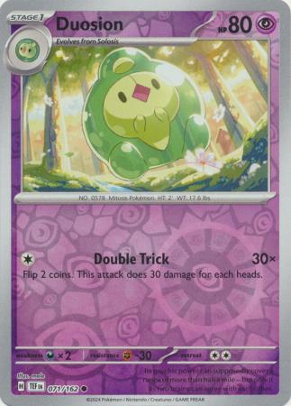 Temporal Forces - 071/162 - Duosion - Reverse Holo