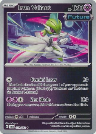 Temporal Forces - 079/162 - Iron Valiant - Reverse Holo