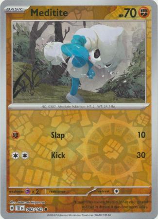 Temporal Forces - 082/162 - Meditite - Reverse Holo