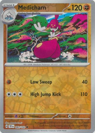Temporal Forces - 083/162 - Medicham - Reverse Holo