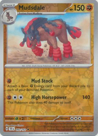 Temporal Forces - 092/162 - Mudsdale - Reverse Holo