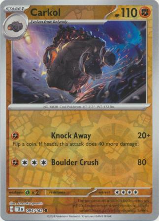 Temporal Forces - 094/162 - Carkol - Reverse Holo