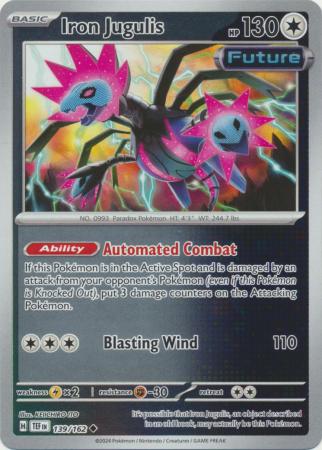 Temporal Forces - 139/162 - Iron Jugulis - Reverse Holo