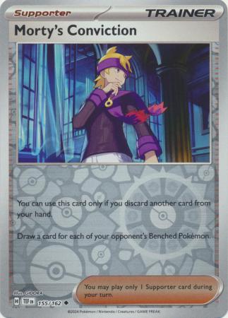 Temporal Forces - 155/162 - Morty's Conviction - Reverse Holo