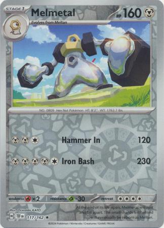 Temporal Forces - 117/162 - Melmetal - Reverse Holo