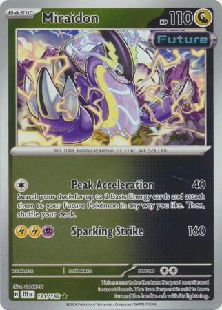 Temporal Forces - 121/162 - Miraidon - Reverse Holo