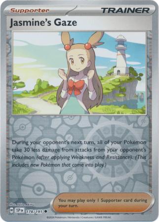 Surging Sparks - 178/191 - Jasmine's Gaze - Reverse Holo