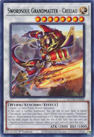 MZTM-EN088 - Swordsoul Grandmaster - Chixiao