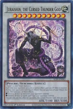 ALIN-EN043 - Juraishin, the Cursed Thunder God