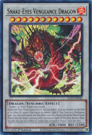 ALIN-EN040 - Snake-Eyes Vengeance Dragon