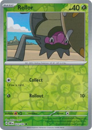 Destined Rivals - 024/182 - Rellor - Reverse Holo