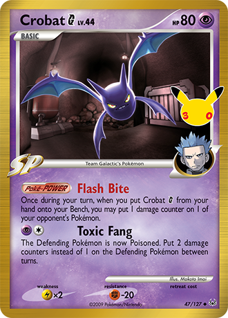 30th Celebration - 047/127 - Crobat G - Classic Collection