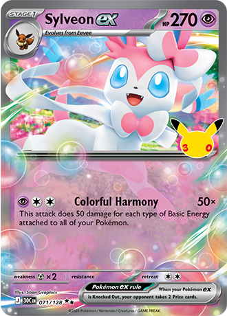 30th Celebration - 071/128 - Sylveon ex