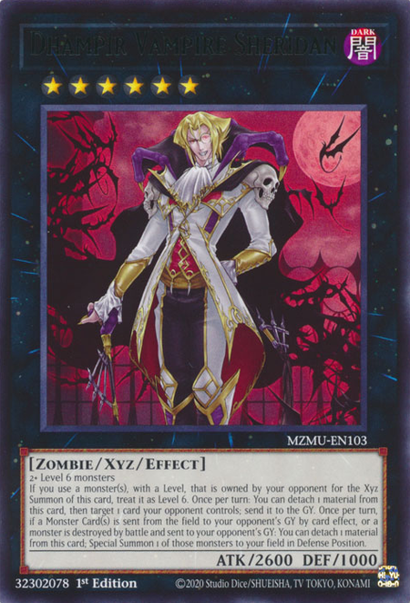 MZMU-EN103 - Dhampir Vampire Sheridan