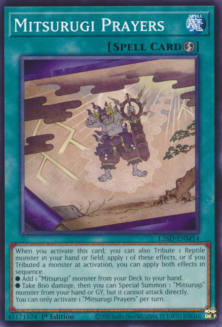L26D-ENM14 - Mitsurugi Prayers