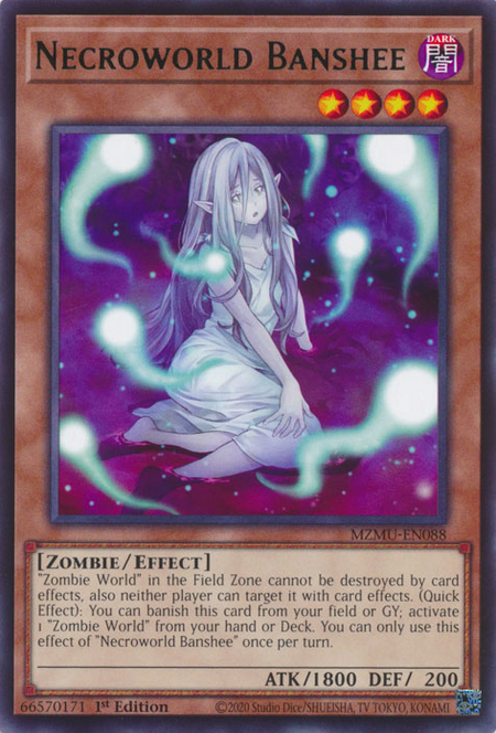MZMU-EN088 - Necroworld Banshee
