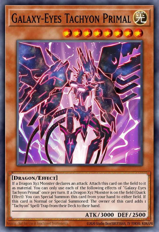 MZTM-EN011 - Galaxy-Eyes Tachyon Primal