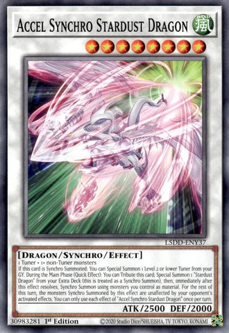 L5DD-ENY37 - Accel Synchro Stardust Dragon