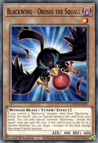 L5DD-ENC07 - Blackwing - Oroshi the Squall