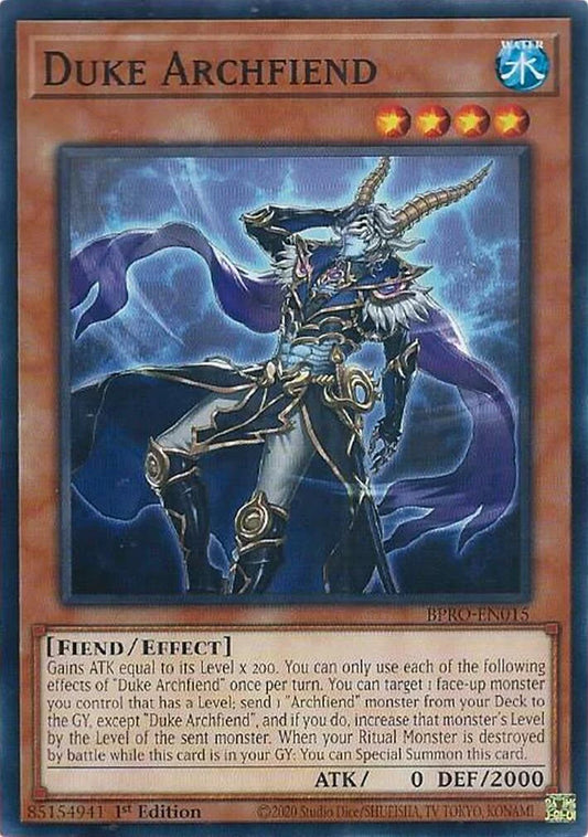BPRO-EN015 - Duke Archfiend