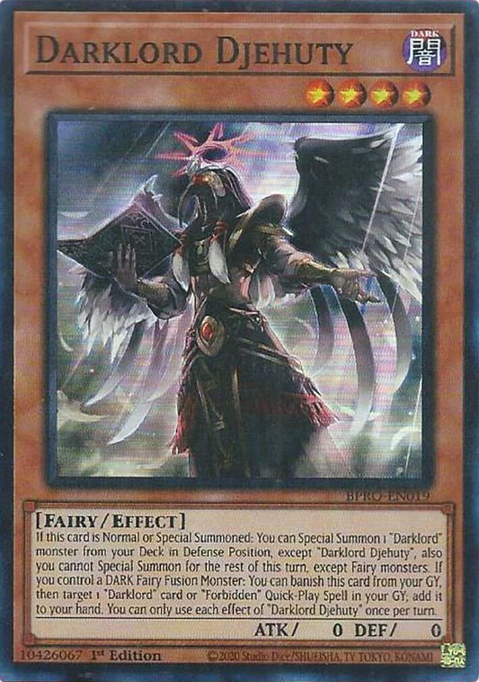 BPRO-EN019 - Darklord Djehuty