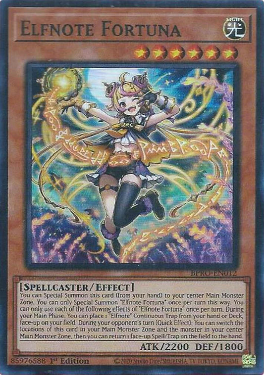 BPRO-EN012 - Elfnote Fortuna