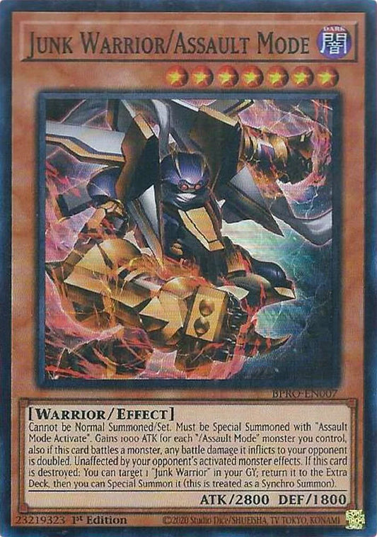BPRO-EN007 - Junk Warrior/Assault Mode
