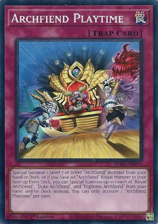 BPRO-EN073 - Archfiend Playtime