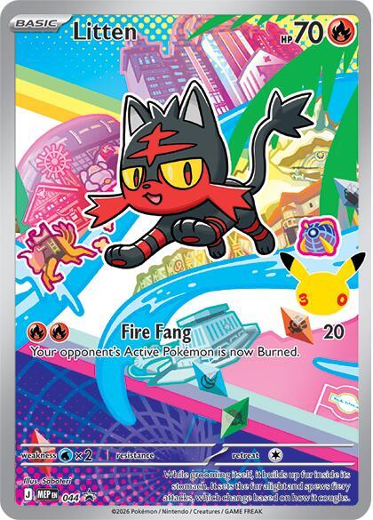Black Star Promos - MEP044 - Litten