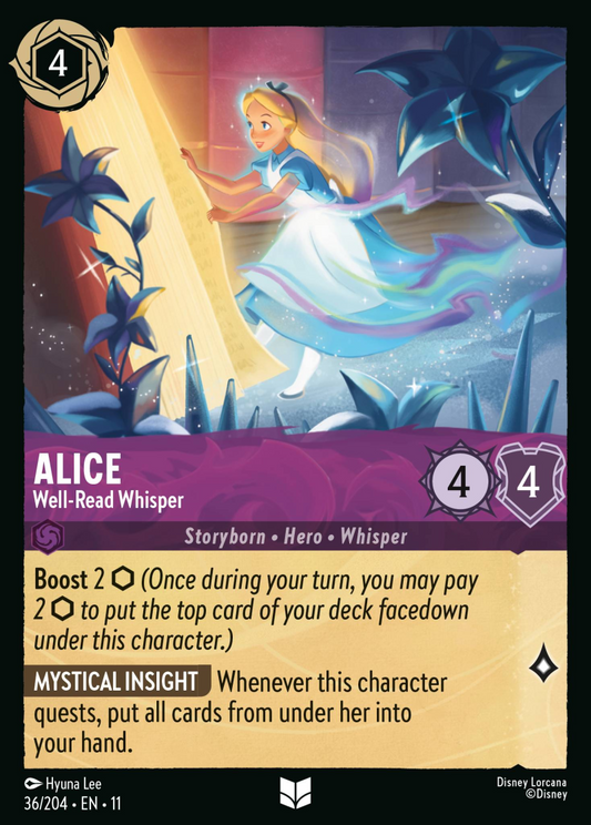 Winterspell - 036/204 - Alice - Well-Read Whisper