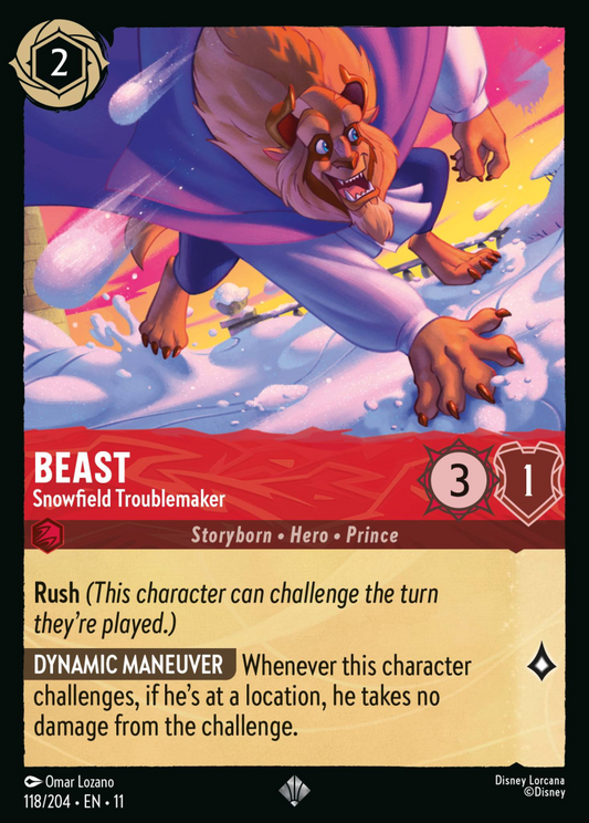 Winterspell - 118/204 - Beast - Snowfield Troublemaker