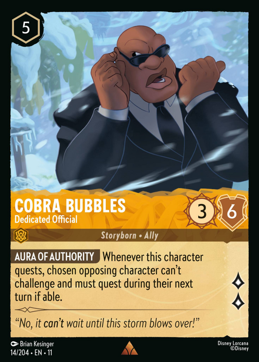 Winterspell - 014/204 - Cobra Bubbles - Dedicated Official